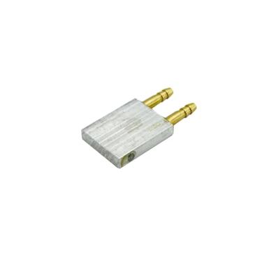 Imagem de 1PC RC Boat Aluminum Alloy Water Cooling Block Sheet Electric Speed Controller Radiator for RC Brushless Electric Boat DIY Model Ship Electric Speed Controller Water Cooling Parts (30.5x25mm Gold)