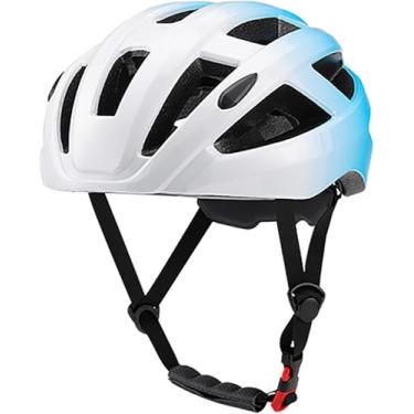 Imagem de Capacete De Bicicleta Para Adultos, Capacete De Bicicleta Para Homens E Mulheres Adultos, Capacete De Bicicleta De Montanha Com Luz Traseira Design De Múltiplas Aberturas, Moldagem Integ, C, L