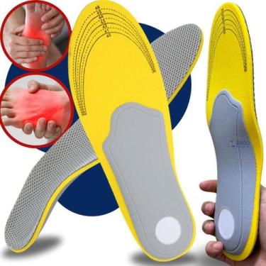 Imagem de Palmilha Anatômica Para Pisada Pronada Pé Chato Pé Cavo Pé Plano - Erg