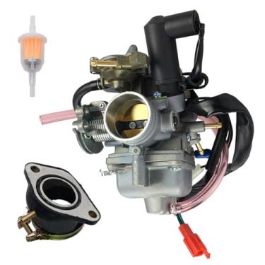 Imagem de Cylinman Carburador 30 mm 250 CC adequado para Honda Helix CN250 CF250 Elite 250 CH250 Adequado para ATV 30 mm CF250cc