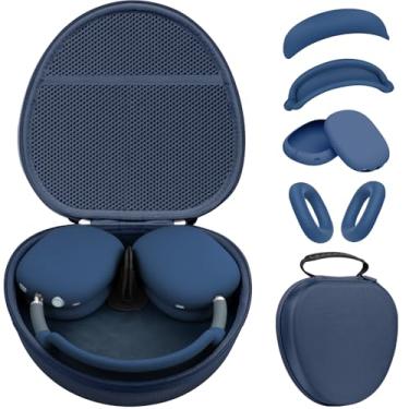 Imagem de Capa inteligente para Apple AirPods Max suporta modo de hibernação, com capa de fone de ouvido/capa de fone de ouvido / capa de faixa de cabeça acessórios de silicone para fones de ouvido AirPods Max