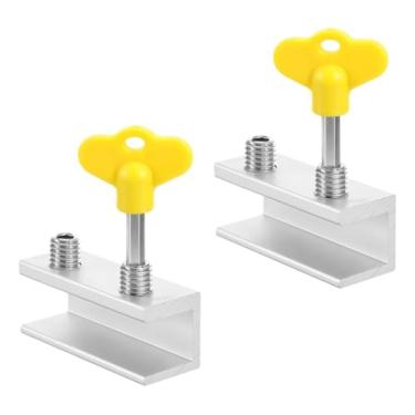 Imagem de Kit 2 Trava Para Porta Janela Correr Segurança Infantil