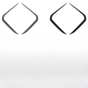 Imagem de Faca de vento Spoiler Tuning Air Blade Divisor lateral do para-choque dianteiro compatível com X5 G05 LCI M Sport 2023+ Kit de carroceria acessórios para carro (preto brilhante)