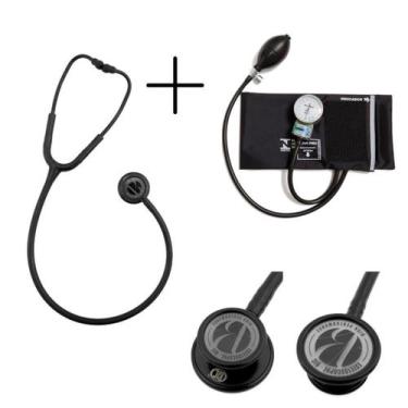 Imagem de Kit Esfigmomanômetro Pamed + Estetoscópio Eternity Luxo Bic - Bic - Be