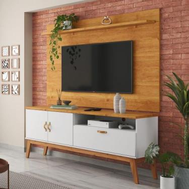 Imagem de Rack Com Painel Sirius 1.6 Para Sala Tv 60 Polegadas - 3 Cores - PATRI