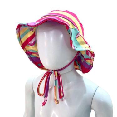 Imagem de Chapéu Infantil Proteção Solar Uv 50+ Praia C/ Forro Interno - Jagar, 