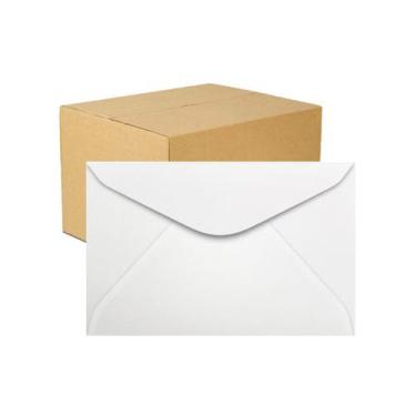 Imagem de Envelope Branco Carta 114x162 Caixa com 100 - Scrity