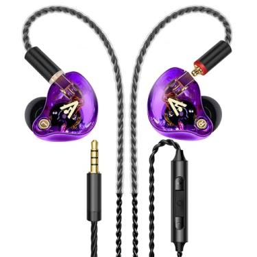 Imagem de Fones de ouvido com fio Vibes 202M – Fones de ouvido intra-auriculares HiFi – Fones de ouvido com isolamento de ruído com microfone – Som claro, graves profundos e fones de ouvido para jogos de ajuste