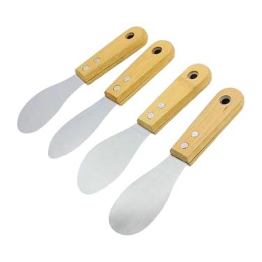 Imagem de ShengQuanHao 4 Peças de Massa de Vedação, Raspador de Parede para Raspar Gesso E Consertar Drywall