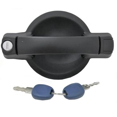Imagem de Maçaneta Fechadura Porta Lateral Correr Esquerda Motorista Doblo 2002 2003 2004 2005 2006 2007 2008 2009 2010 2011 2012