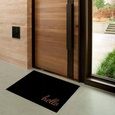 Imagem de Capacho Retangular Fibra De Coco Base PVC 75x45cm - Komeco