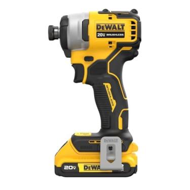 Imagem de DEWALT Dewalt Dcf809D1 20V Max Atomic Brushless Compacto Lithium-Ion 1/4 Pol. Kit De Furadeira De Impacto Sem Fio (2 Ah)