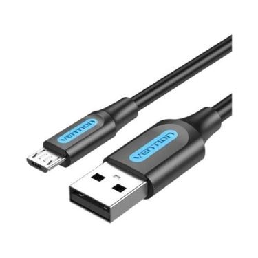 Imagem de Cabo Micro USB Vention 3A - Carregamento Rápido para Samsung, HTC, LG 