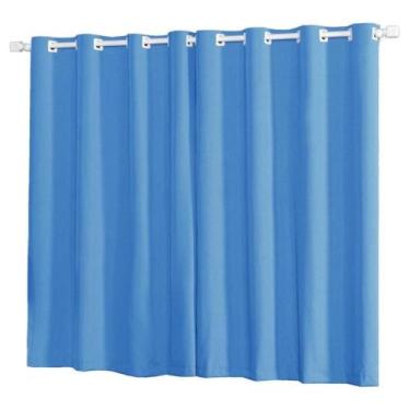 Imagem de Cortina Oxford 3,00 x 2,50 Para Sala Quarto Escritório Inibe a Clarida