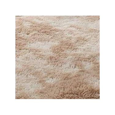 Imagem de Tapete Peludo Grande 2 x 3 Felpudo Sala e Quarto(Bege Mesclado)