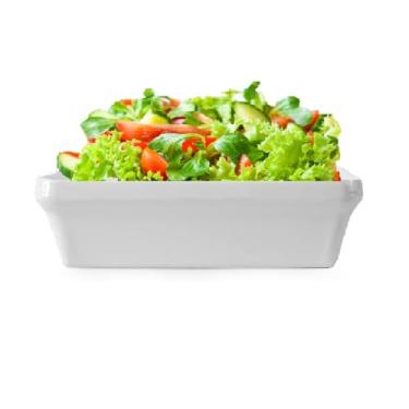 Imagem de 2 Travessas Forma Retangular Funda Gourmet Em Melamina 22,6cm