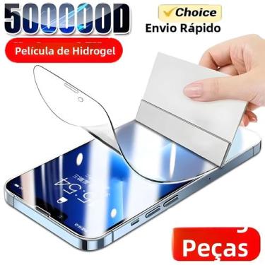 Imagem de Protetores De Tela De Hidrogel Macio Para iPhone 12 Mini XR XS MAX 7 8