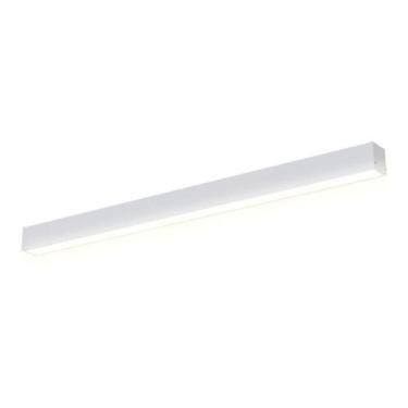 Imagem de Luminária Sobrepor Taschibra Vetor Led Linear 35w Bivolt Branca 2700k 