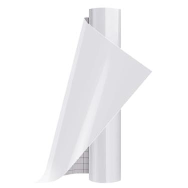 Imagem de Ant Vinil permanente adesivo inteligente compatível com a série Cricut Explore and Maker sem tapetes de corte, crie projetos DIY, decalques, adesivos e mais (branco marfim, 33 cm x 1,5 m)