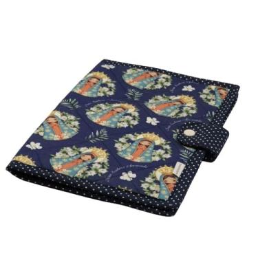 Imagem de Porta Documentos livros e Caderneta Vacina Nossa Senhora Aparecida