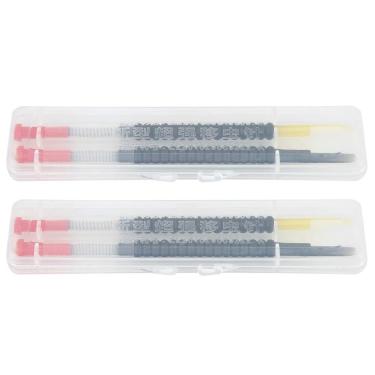 Imagem de Apicultura Enxerto Ferramentas Plástico Rainha Larva Rearing Ferramenta de Alimentação com Mola Carregado êmbolo para Apicultores e Geléia Real Produção 2 Box Set