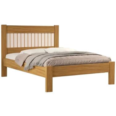 Imagem de Cama Bela Casal Cambel Cor Nature Off White