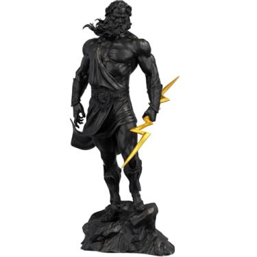 Imagem de Estátua Zeus Mitologia Grega Estatueta Júpiter - Versão 4 (Cor Aurum Noctis)