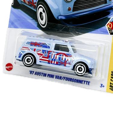 Imagem de Hot Wheels Art Cars `67 Austin Mini Van/Fourgonnette - Jbb68