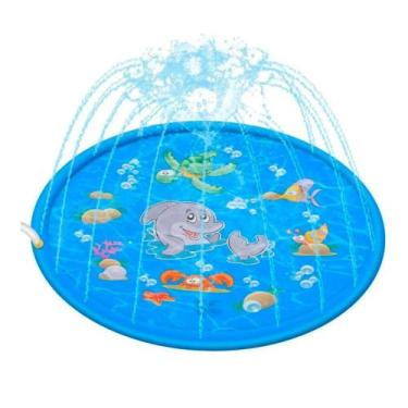 Imagem de Piscina Com Chafariz Em PVC 170cm Com Jato D'Água Brastoy