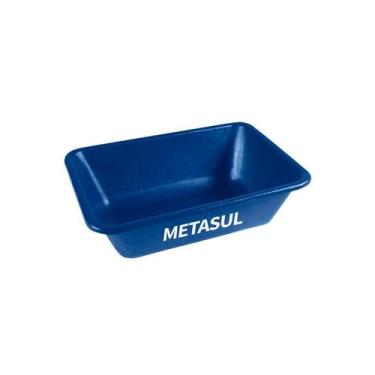 Imagem de Caixa massa 50l azul metasul
