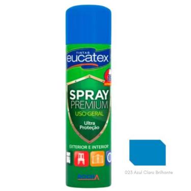 Imagem de Tinta Spray Colorido Eucatex 400ml para Madeira Metal Mdf Artesanato, 