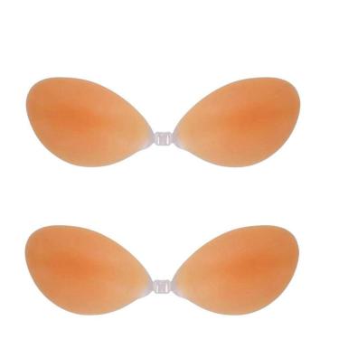 Imagem de Kit 02 Sutiã De Silicone Invisível Adesivo Sem Alças Un Bra