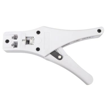 Imagem de Ferramenta de crimpagem de rede, crimpador 4P 6P 8P com lâmina premium confortável para alicate de cabo de rede escritório em casa, sala de computadores