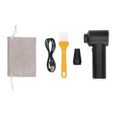 Imagem de Encanador de ar elétrico de 10000 RPM, ventilador de ar sem fios de 60 W, 3 modos de velocidade, espanador de ar comprimido, recarregável por USB com alto volume de vento