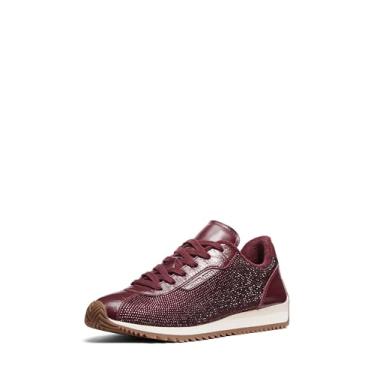 Imagem de Michael Kors Tênis feminino Rhodes Trainer, Oxblood, 38