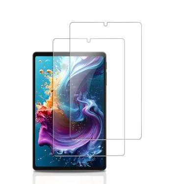 Imagem de NOUKAJU Protetor de tela para Zuleisy E8A 22 cm, vidro temperado HD, dureza 9h, arranhões, anti-impressão digital, protetor de filme de vidro temperado para tablet Zuleisy E8A [2 unidades]