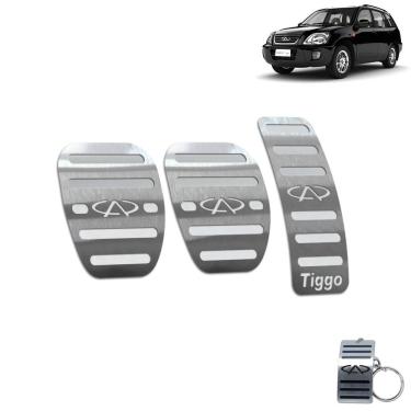 Imagem de Pedaleira Chery Tiggo Manual 2010 Até 2015 Aço Inox