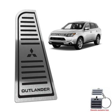 Imagem de Descanso De Pé Em Aço Inox Outlander 2014 A 2017 Preto