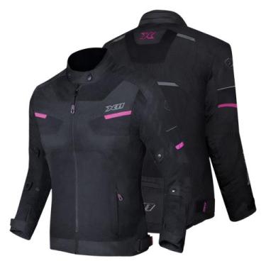 Imagem de Jaqueta X11 Breeze 2 Feminina Impermeável Motociclista Com Proteções, 