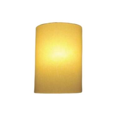 Imagem de Arandela Meia Cana Retro Vivare Md-2003 Cúpula em Tecido 25/18x10cm - 