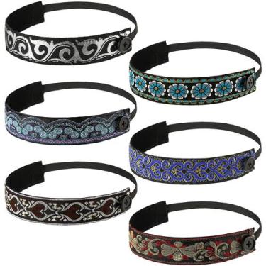 Imagem de Bandanas WILLBOND de 6 peças com botões para capa facial