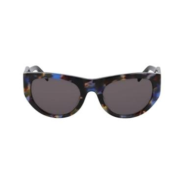 Imagem de DKNY Óculos de Sol Femininos, Tartaruga azul, Tamanho Único