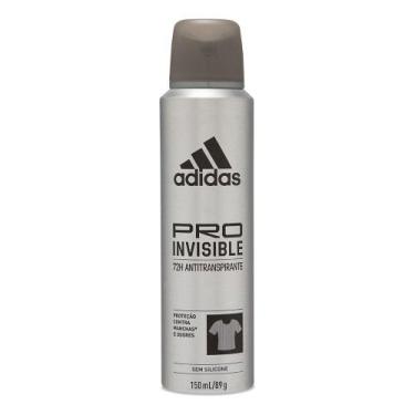 Imagem de Desodorante Aerosol Adidas Pro Invisible Masculino 150ml
