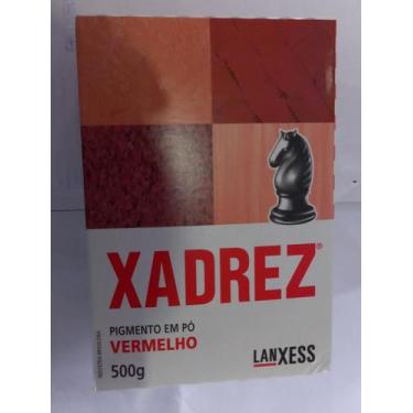 Imagem de Pigmento em pó vermelho xadrez 500g