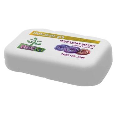 Imagem de Massa Biscuit InkWay 900g, Branco