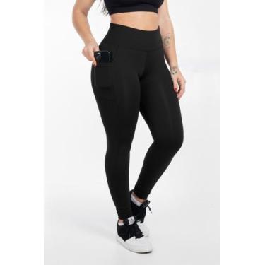 Imagem de Calça Legging Plus Size Com Bolsos Laterais e Cintura Alta - S.Store, 