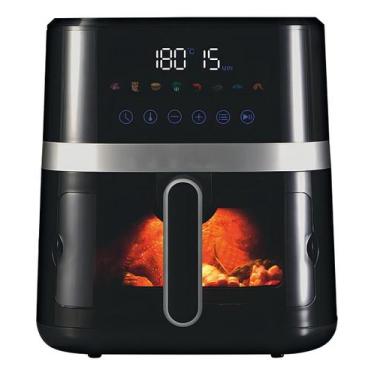 Imagem de Air Fryer Fritadeira Elétrica Touch Jumbo Gaabor 5,5l 1500w Cor Cinza-