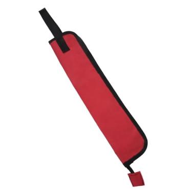 Imagem de Mingzhe Irin 5 Cores Bolsa de Armazenamento de Tambor de Tambor Bolsa Portátil de Baqueta Com Alça para o Desempenho Ao Ar Livre de Tambor (Vermelho)
