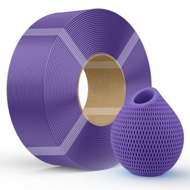 Imagem de Creality Refil de filamento PETG Filamento de impressora 3D, 1 kg 1,75 mm (1,0 kg) Refilamento para carretel reutilizável de laboratório bambu, precisão dimensional ± 0,03 mm, PETG roxo