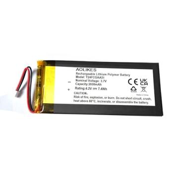 Imagem de Bateria recarregável de 2000 mAh 3,7 V para teclado de alarme Ring 5AT2S7 Bateria